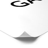 Kalm houden en aandacht besteden aan vuilniswagens poster (Hoek)