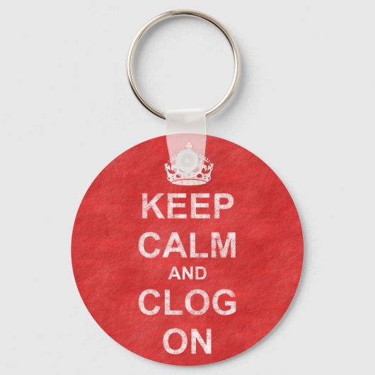  kalm houden en aanmelden sleutelhanger (Voorkant)