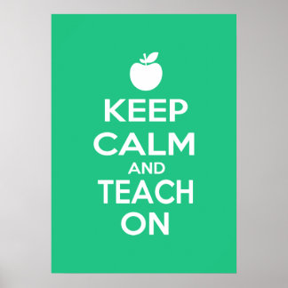 Kalm houden en aanwijzen poster