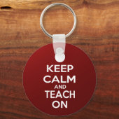 Kalm houden en aanwijzen sleutelhanger (Voorkant)