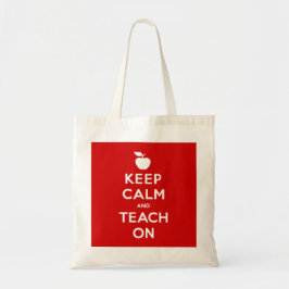 Kalm houden en aanwijzen tote bag