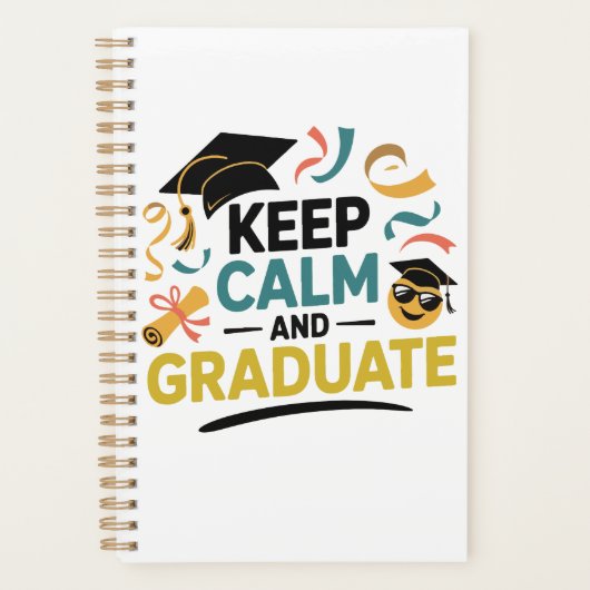 Kalm houden en Afstuderen Planner (Voorkant)