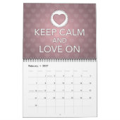 Kalm houden en... Agenda Kalender (Feb 2027)