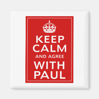 Kalm houden en akkoord gaan met Paul Magneet
