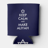 Kalm houden en Aliyah maken Blikjeskoeler (Voorkant)