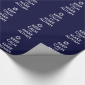 Kalm houden en Aliyah maken Cadeaupapier (Hoek)