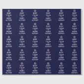 Kalm houden en Aliyah maken Cadeaupapier (Vlak)