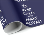 Kalm houden en Aliyah maken Cadeaupapier (Rol Hoek)