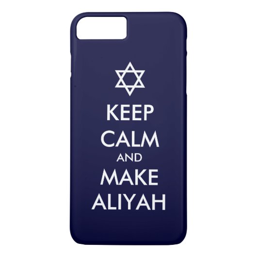Kalm houden en Aliyah maken Case-Mate iPhone Case (Achterkant)
