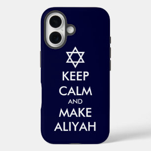 Kalm houden en Aliyah maken iPhone 16 Hoesje