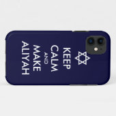 Kalm houden en Aliyah maken Case-Mate iPhone Case (Achterkant (horizontaal))