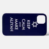 Kalm houden en Aliyah maken Case-Mate iPhone Case (Achterkant (horizontaal))