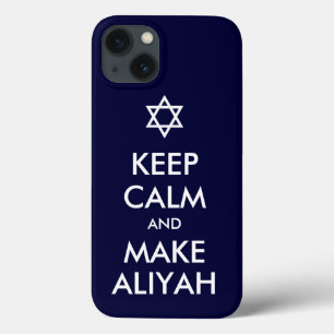 Kalm houden en Aliyah maken Case-Mate iPhone Case