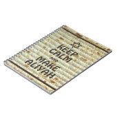 Kalm houden en Aliyah maken - Matzah Notitieboek