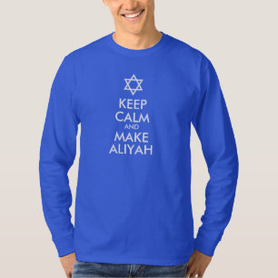 Kalm houden en Aliyah maken T-shirt