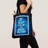 Kalm houden en Aliyah maken Tote Bag (Dichtbij)