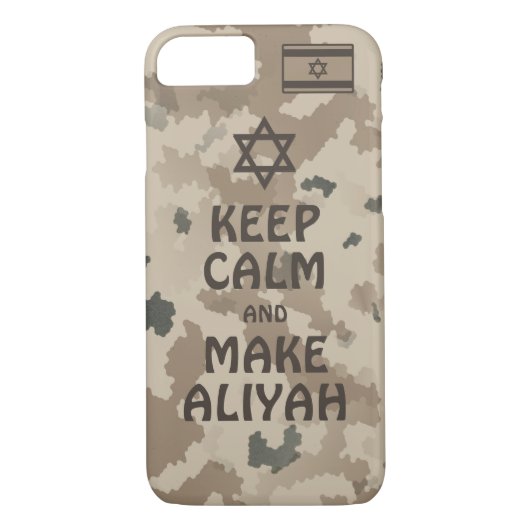 Kalm houden en Aliyah maken - woestijn Case-Mate iPhone Case (Achterkant)