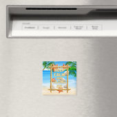 Kalm houden en Aloha aan Magneet (Insitu (Vaatwasser))