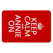 Kalm houden en Annie aan Magneet (Horizontaal)