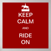 kalm houden en autorijden poster (Voorkant)