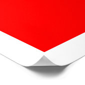 Kalm houden en bacteriën aan poster (Hoek)