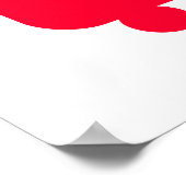 Kalm houden en bagage meenemen poster (Hoek)