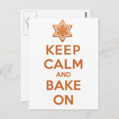 Kalm houden en baken aan briefkaart (Voorkant / Achterkant)