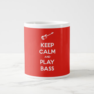 Kalm houden en Bass afspelen Grote Koffiekop