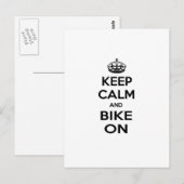 Kalm houden en bijten briefkaart (Voorkant / Achterkant)