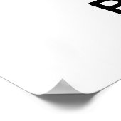 Kalm houden en Birth Wall geven Poster (Hoek)