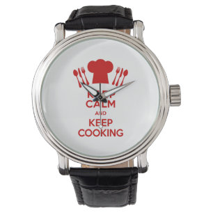 Kalm houden en blijven koken horloge