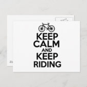 Kalm houden en blijven routeren briefkaart (Voorkant / Achterkant)