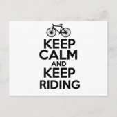 Kalm houden en blijven routeren briefkaart (Voorkant)