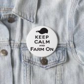 Kalm houden en Boerderij aan - Button (In situ)