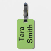 Kalm houden en Bridesmaid aan Bagagelabel (Achterkant verticaal)