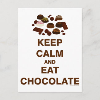 Kalm houden en briefkaart