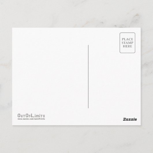 Kalm houden en Briefkaart doorgeven (Achterkant)