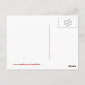 Kalm houden en Brits Poster meenemen op T-shirten Briefkaart (Achterkant)