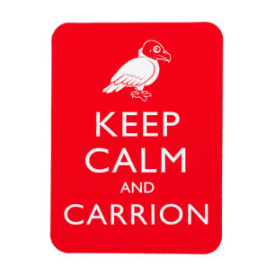 Kalm houden en Carrion Magneet