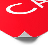 Kalm houden en Carrion Poster (Hoek)