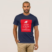 Kalm houden en Carrion T-shirt (Voorkant volledig)