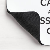 Kalm houden en Casserole aan Muismat (Hoek)