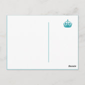 Kalm houden en Chant Om Briefkaart (Achterkant)