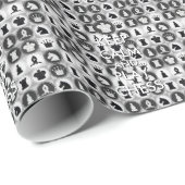 Kalm houden en Chess Pattern afspelen Cadeaupapier (Rol Hoek)