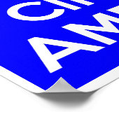 Kalm houden en circuleren poster (Hoek)