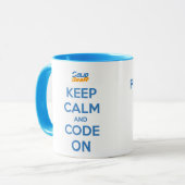 Kalm houden en Code Mok (Voorkant links)
