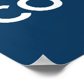 Kalm houden en Cowboy aan Poster (Hoek)