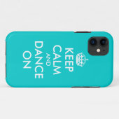 Kalm houden en dansen in de iPhone-case | Case-Mate iPhone Case (Achterkant (horizontaal))
