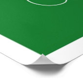 Kalm houden en de chemie van de studie houden poster (Hoek)