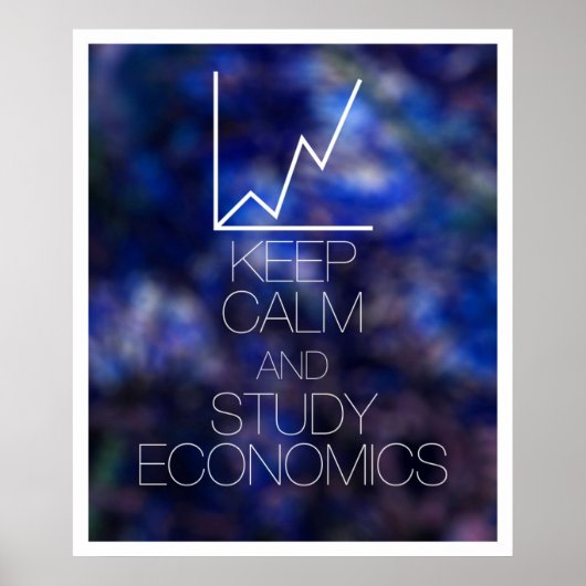 Kalm houden en de Economie van de Onderzoek Poster (Voorkant)